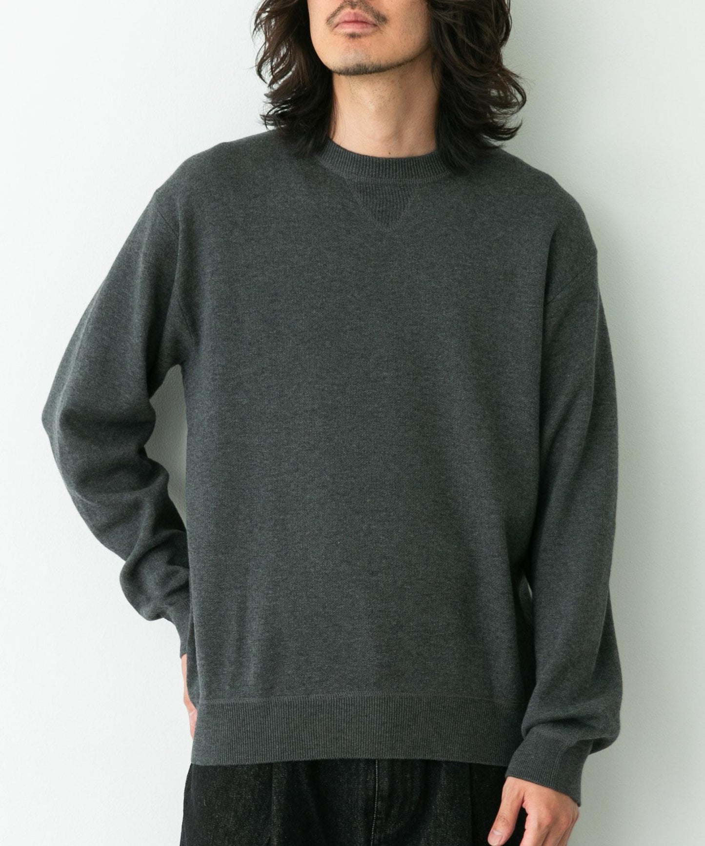 衛衣風針織套頭衫