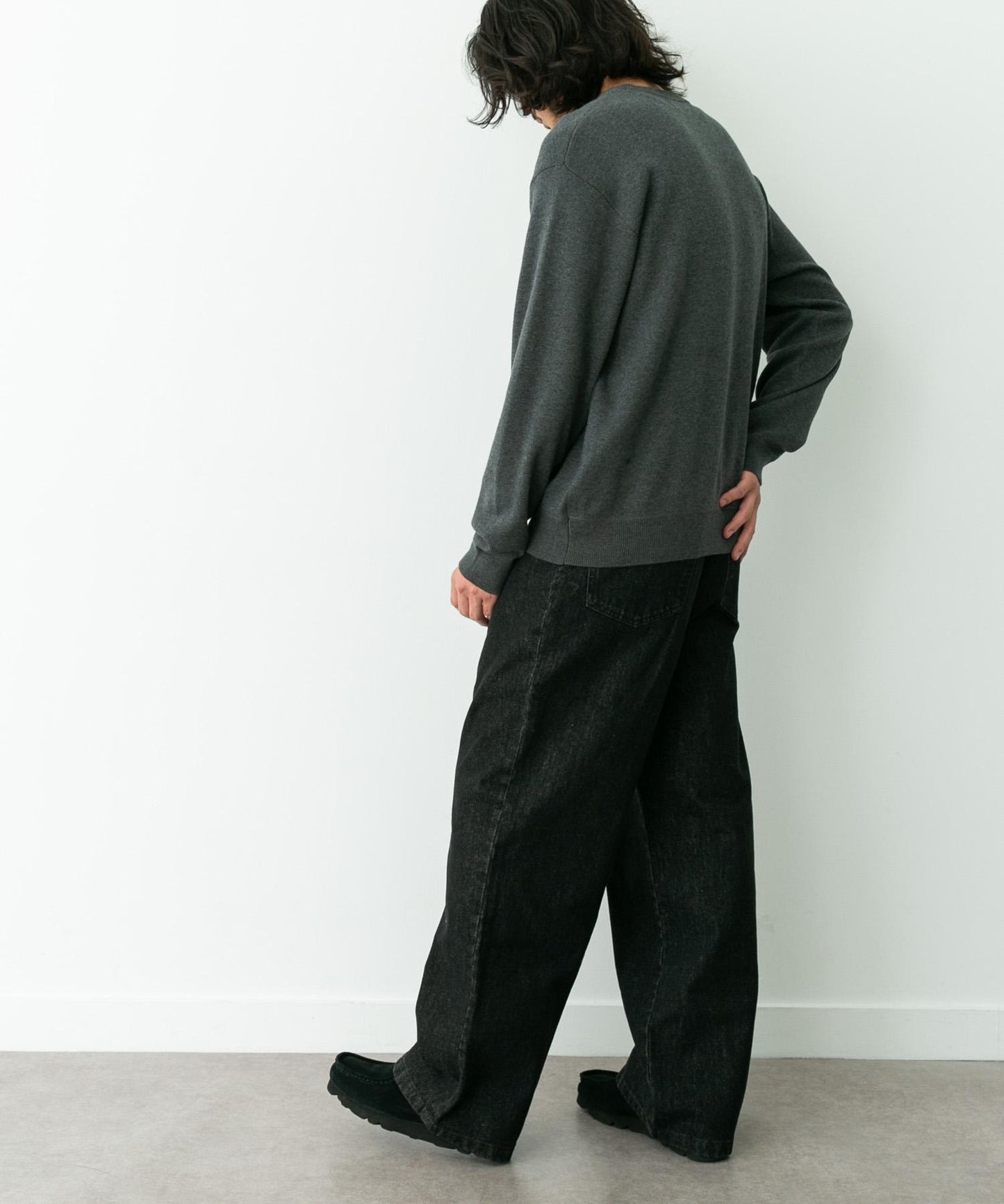 衛衣風針織套頭衫