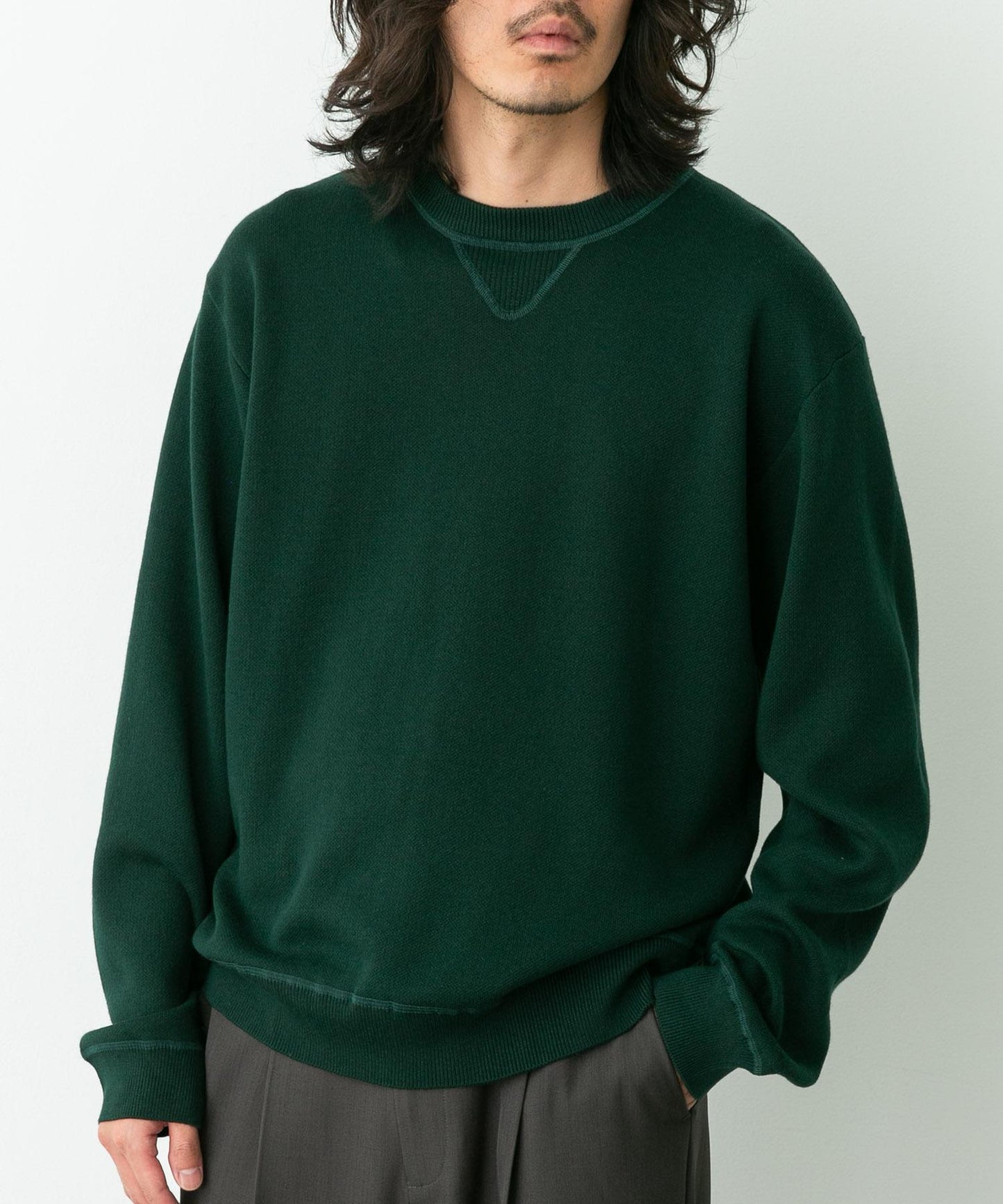 衛衣風針織套頭衫