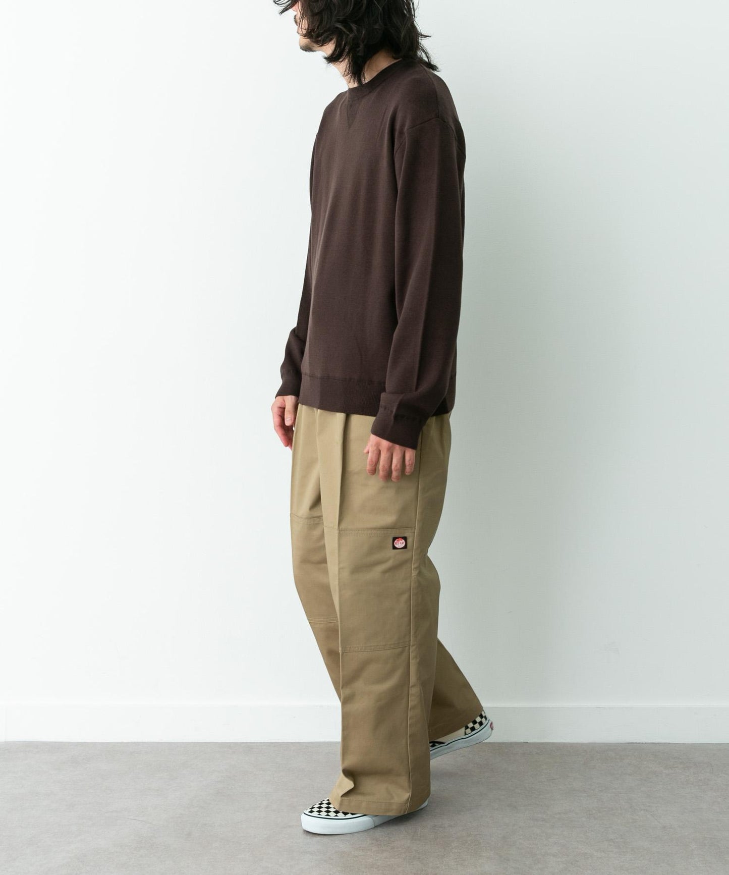 衛衣風針織套頭衫