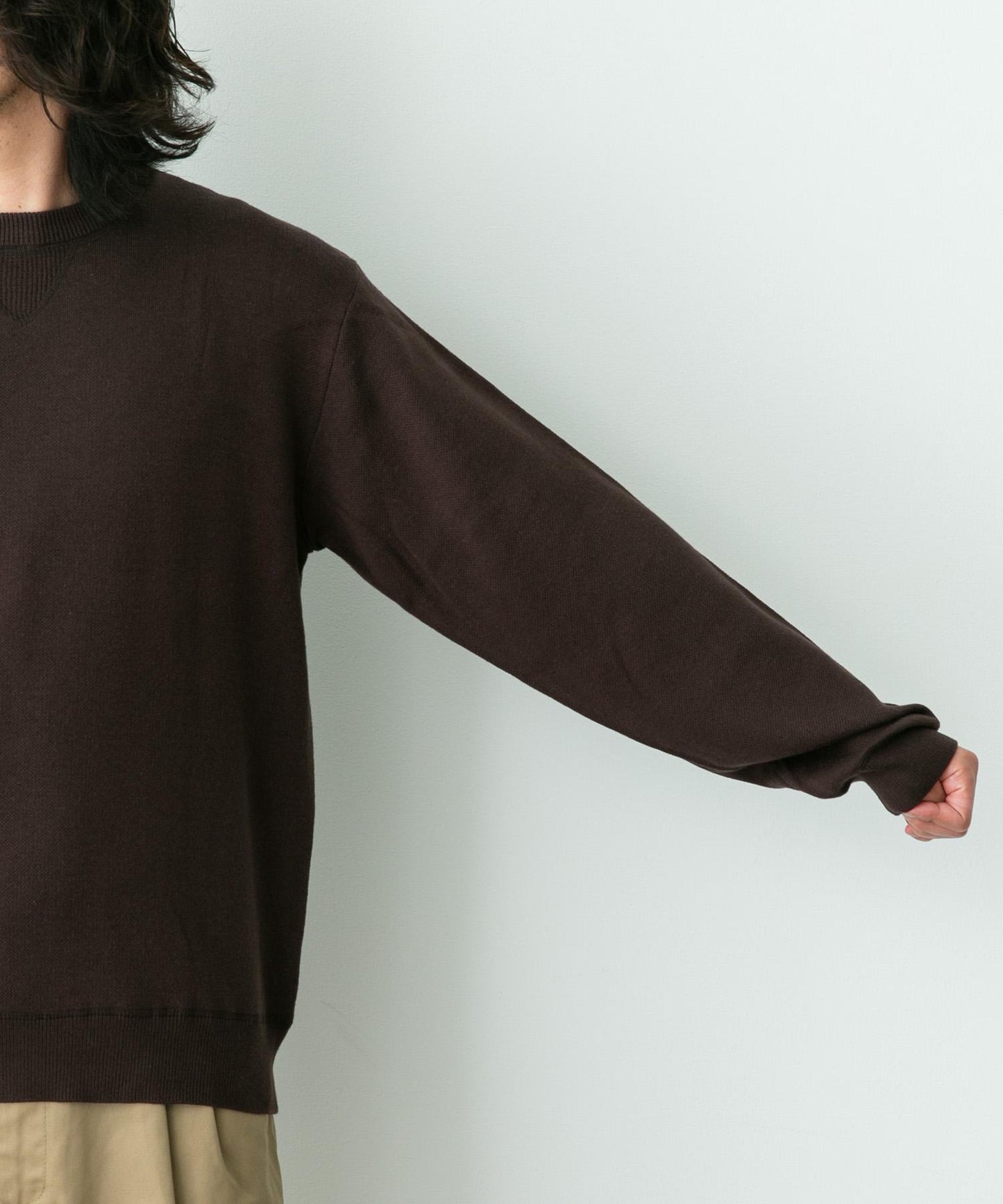 衛衣風針織套頭衫