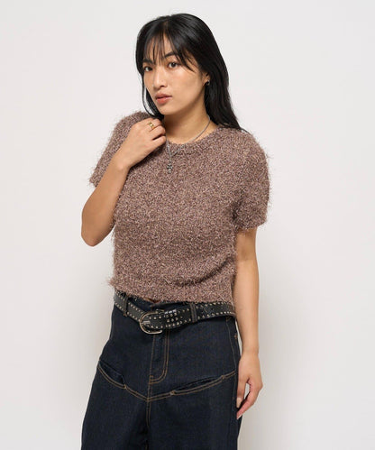 【WHO'S WHO gallery】長毛針織上衣