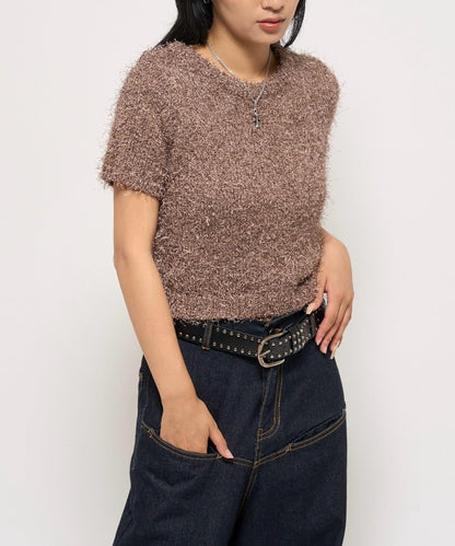 【WHO'S WHO gallery】長毛針織上衣