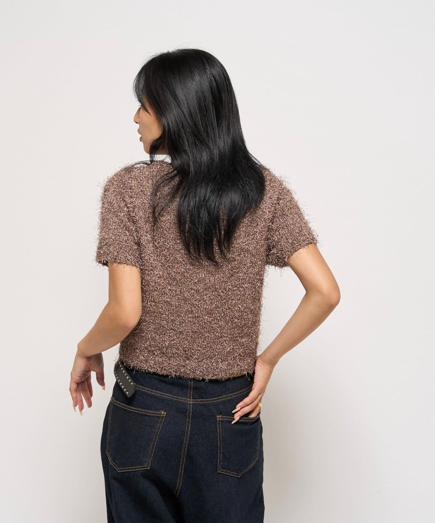 【WHO'S WHO gallery】長毛針織上衣