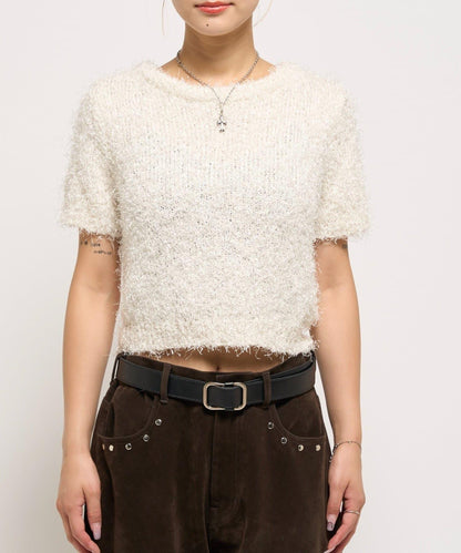 【WHO'S WHO gallery】長毛針織上衣