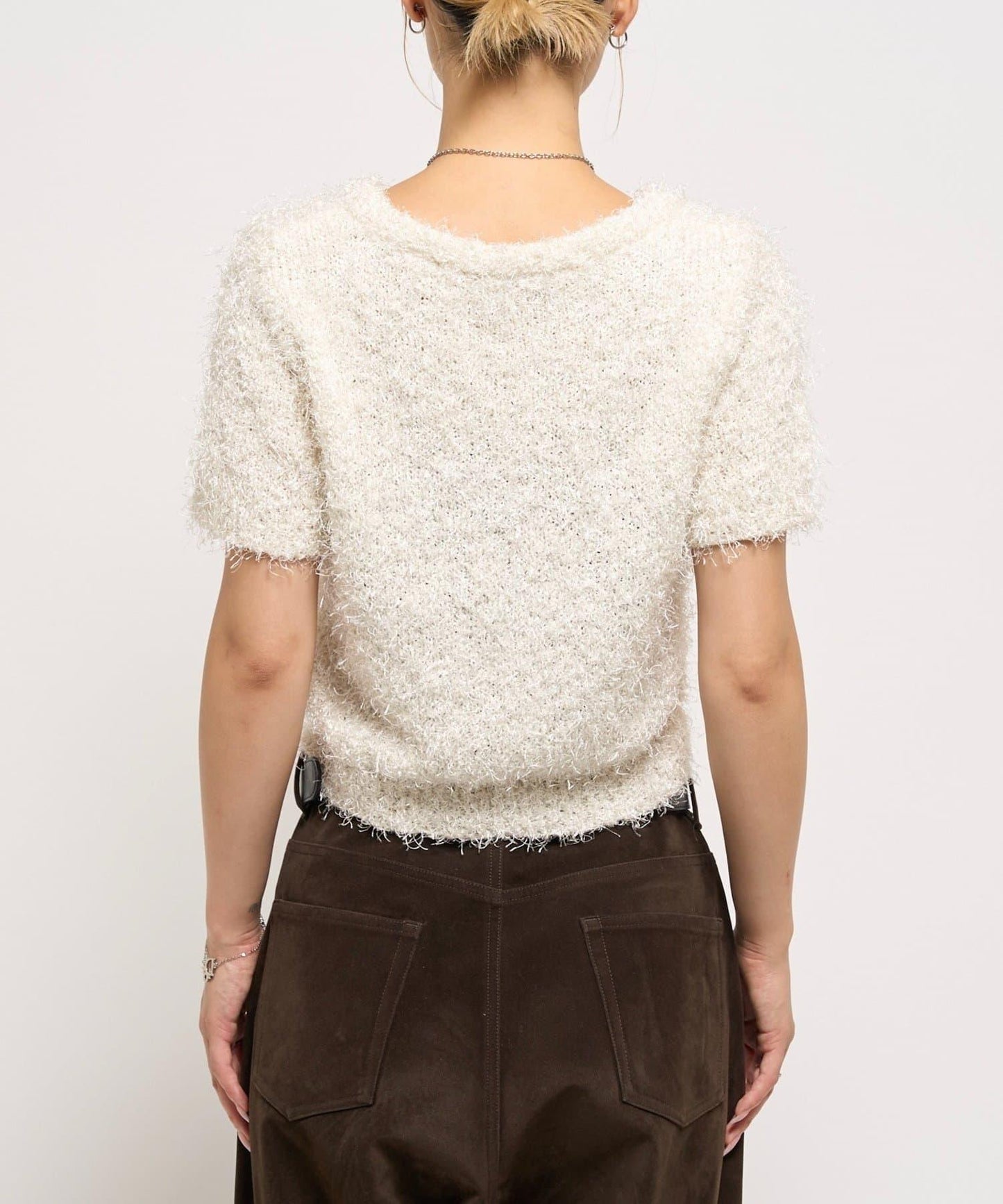 【WHO'S WHO gallery】長毛針織上衣