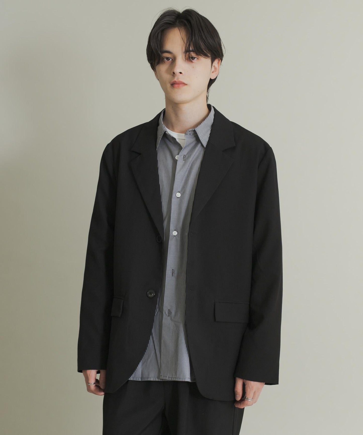 舒適剪裁西裝外套