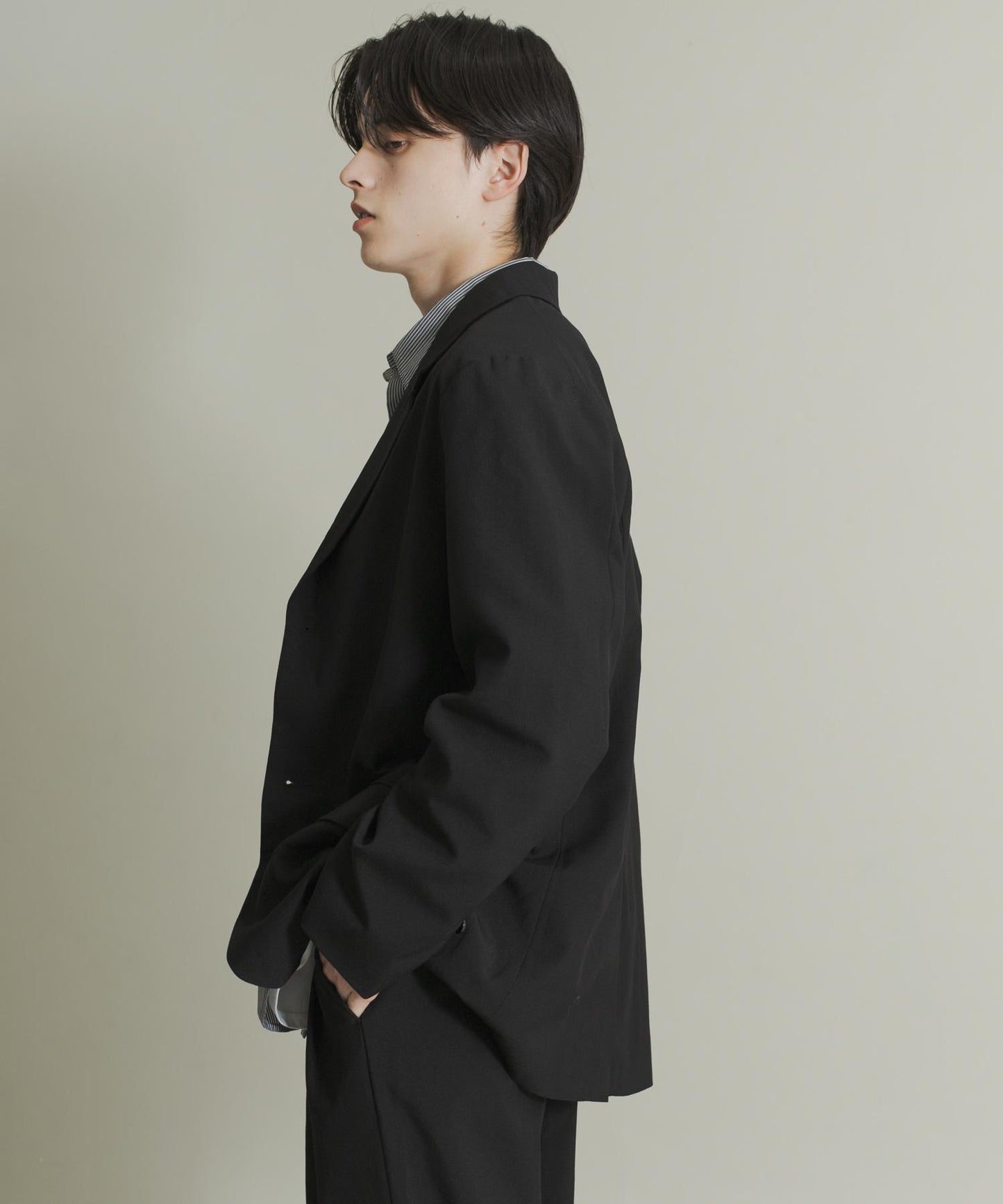 舒適剪裁西裝外套