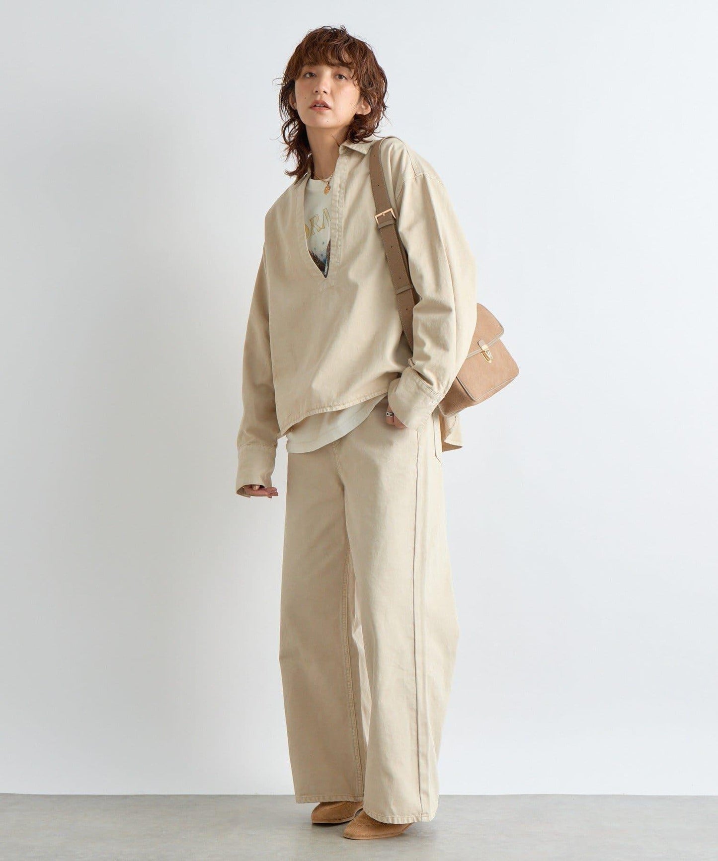 【RIVE DROITE】翻蓋單肩包