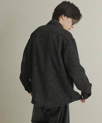 輕薄斜紋常規領襯衫