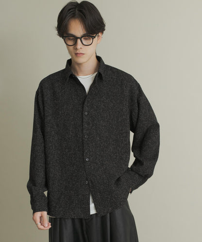 輕薄斜紋常規領襯衫