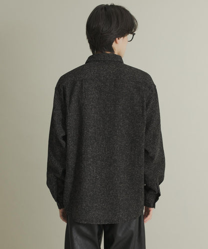 輕薄斜紋常規領襯衫