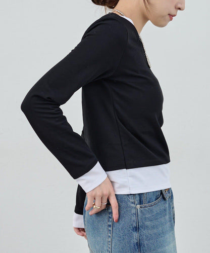 【SHENERY】層疊長袖T恤