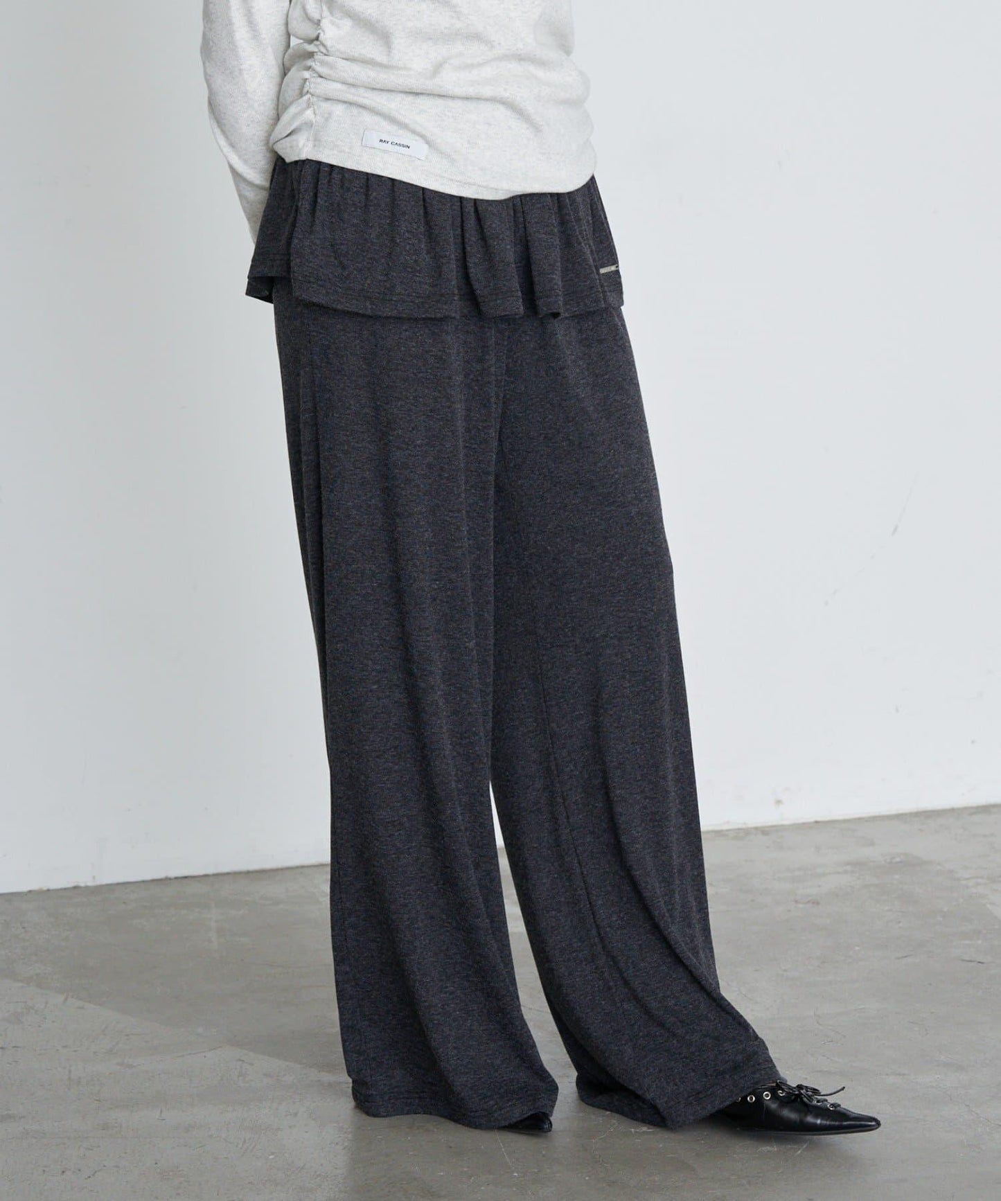 【Ray Cassin】剪裁層次長褲