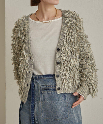 流蘇針織開衫