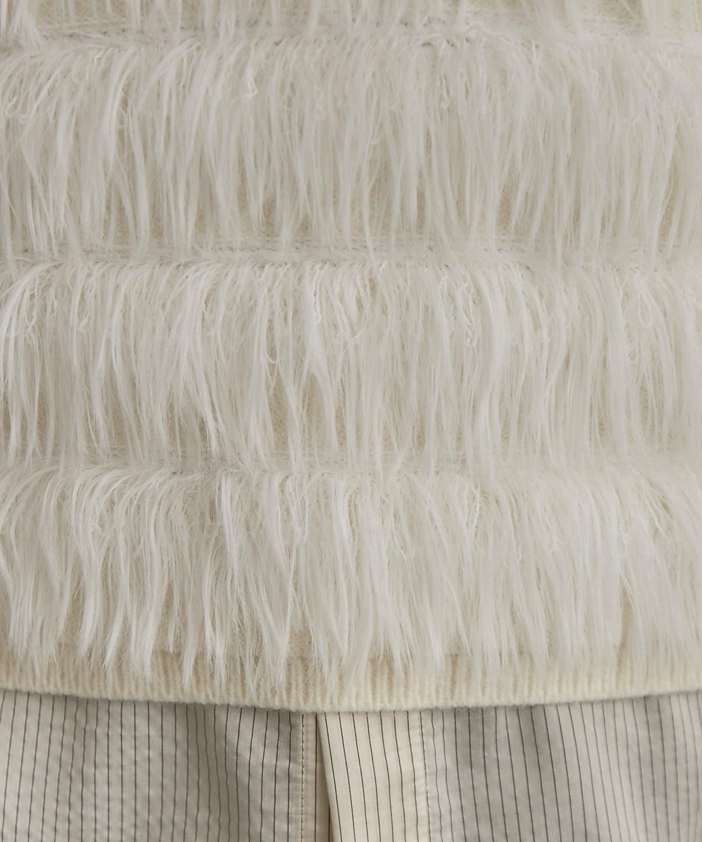 流蘇掛脖短上衣