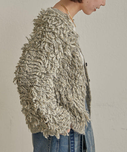流蘇針織開衫
