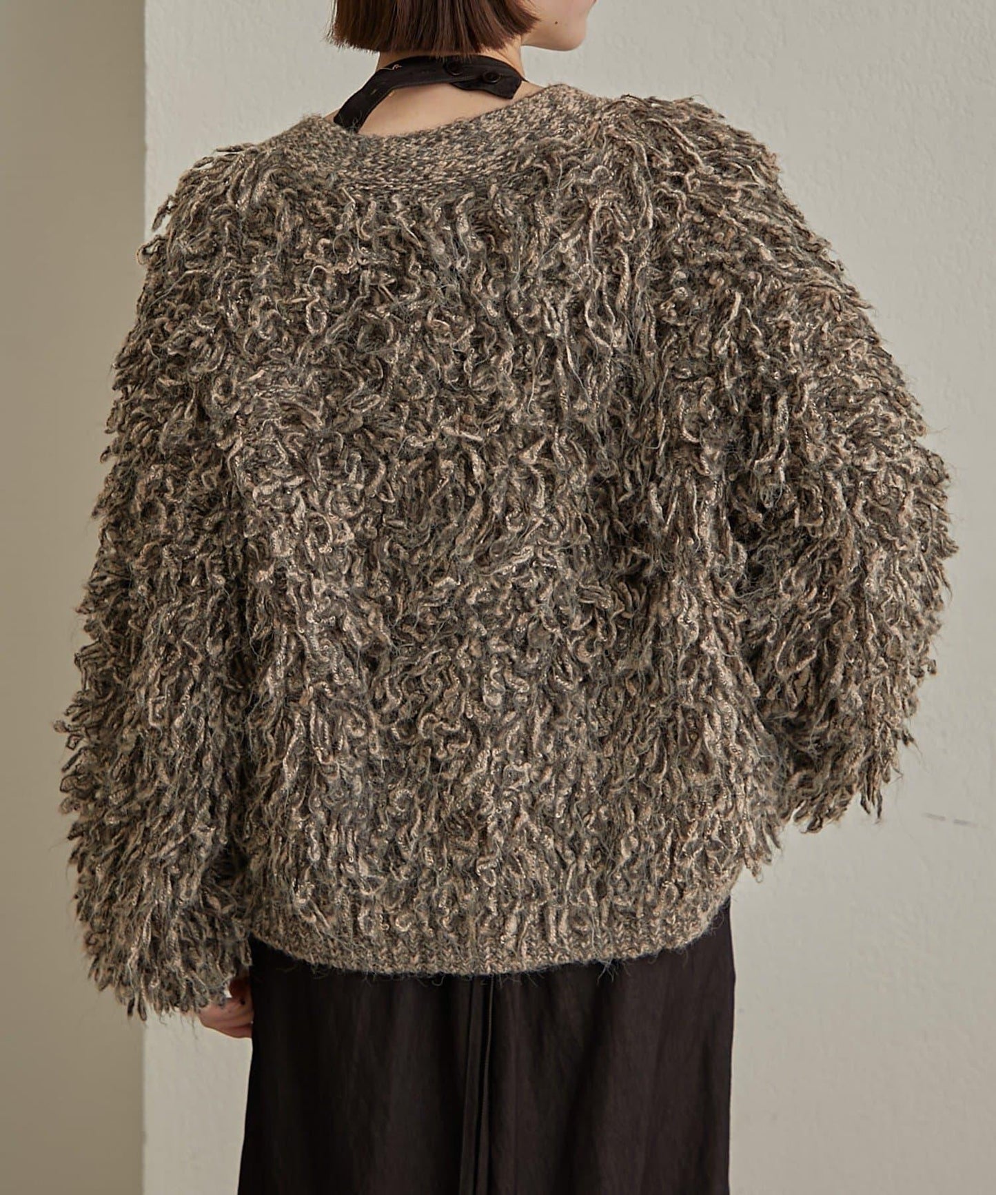 流蘇針織開衫