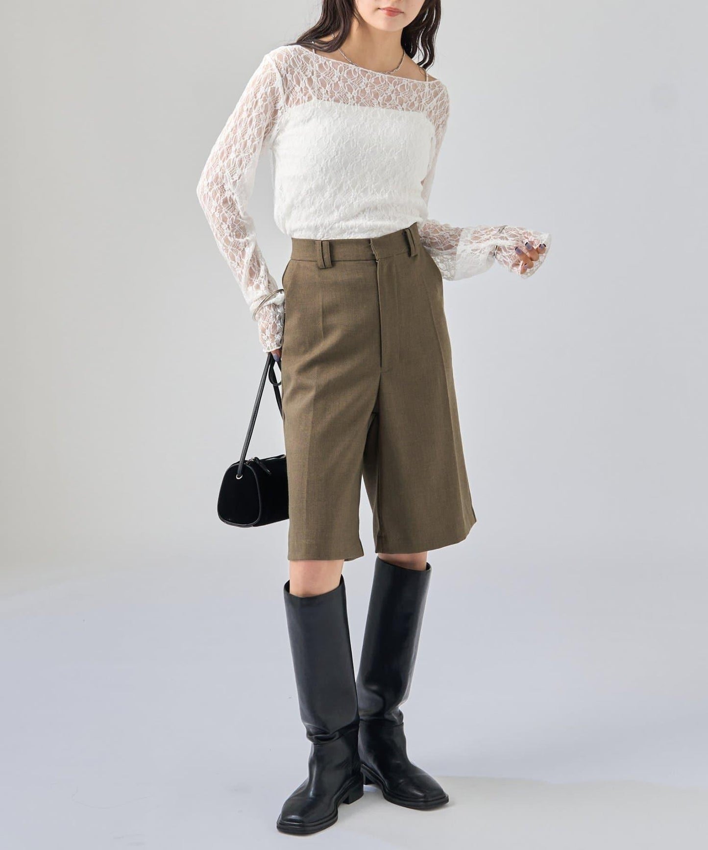 【mystic】羊毛感半身短褲