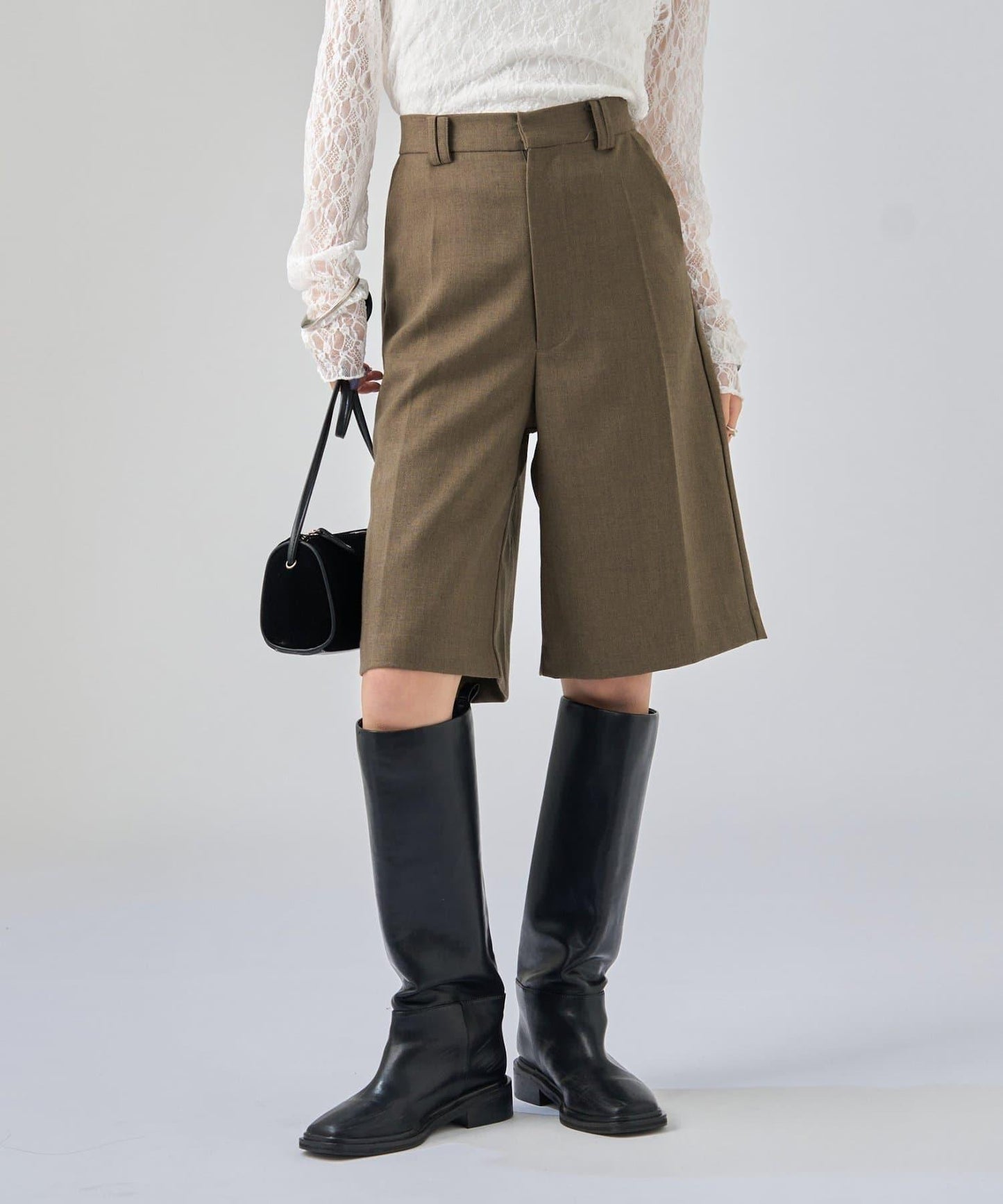 【mystic】羊毛感半身短褲