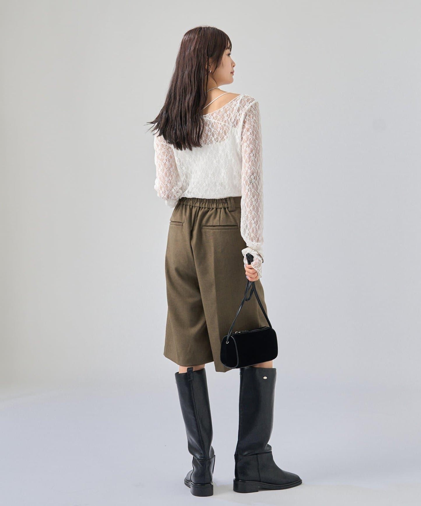 【mystic】羊毛感半身短褲