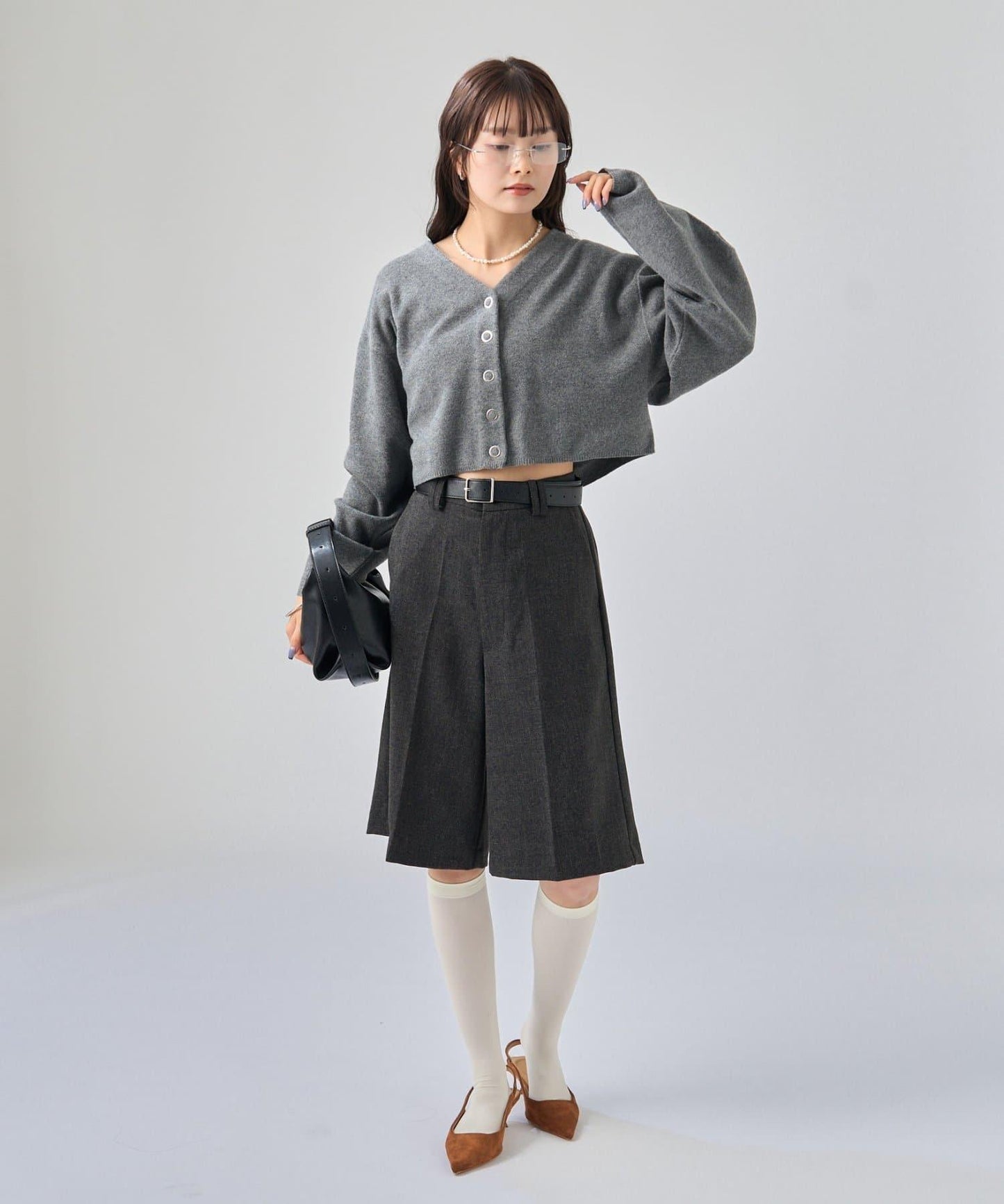 【mystic】羊毛感半身短褲