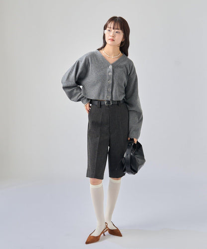 【mystic】羊毛感半身短褲