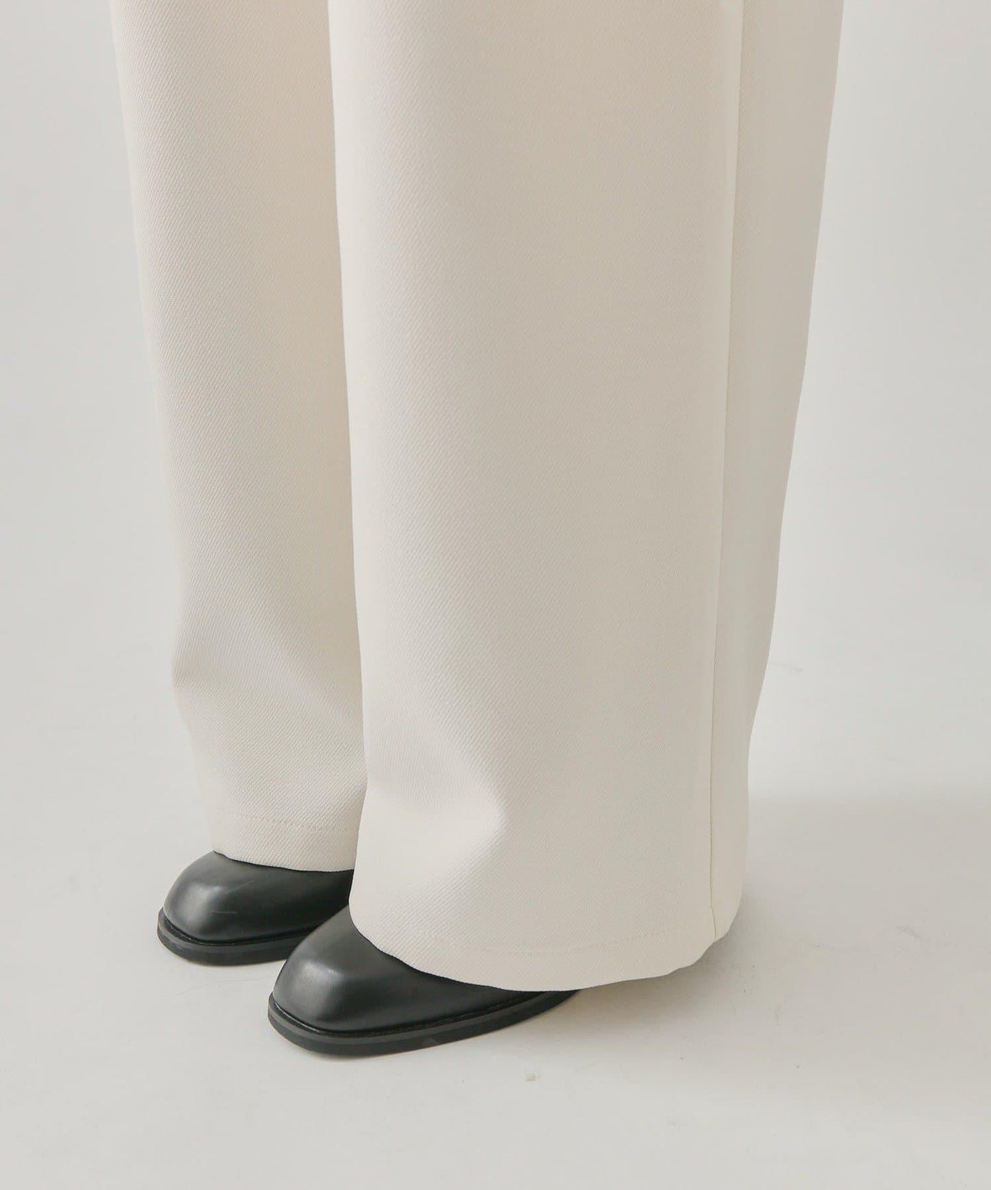 花呢荷葉邊吊帶上衣套裝