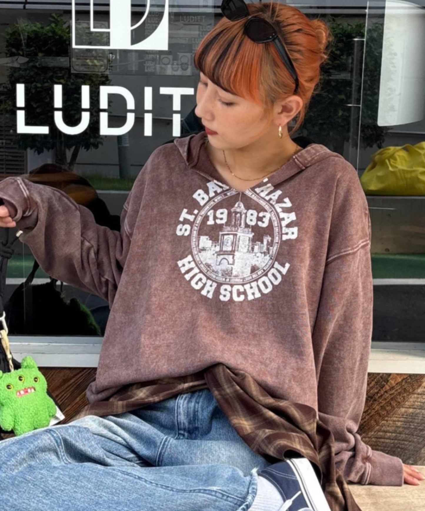 重磅工藝開領連帽衛衣