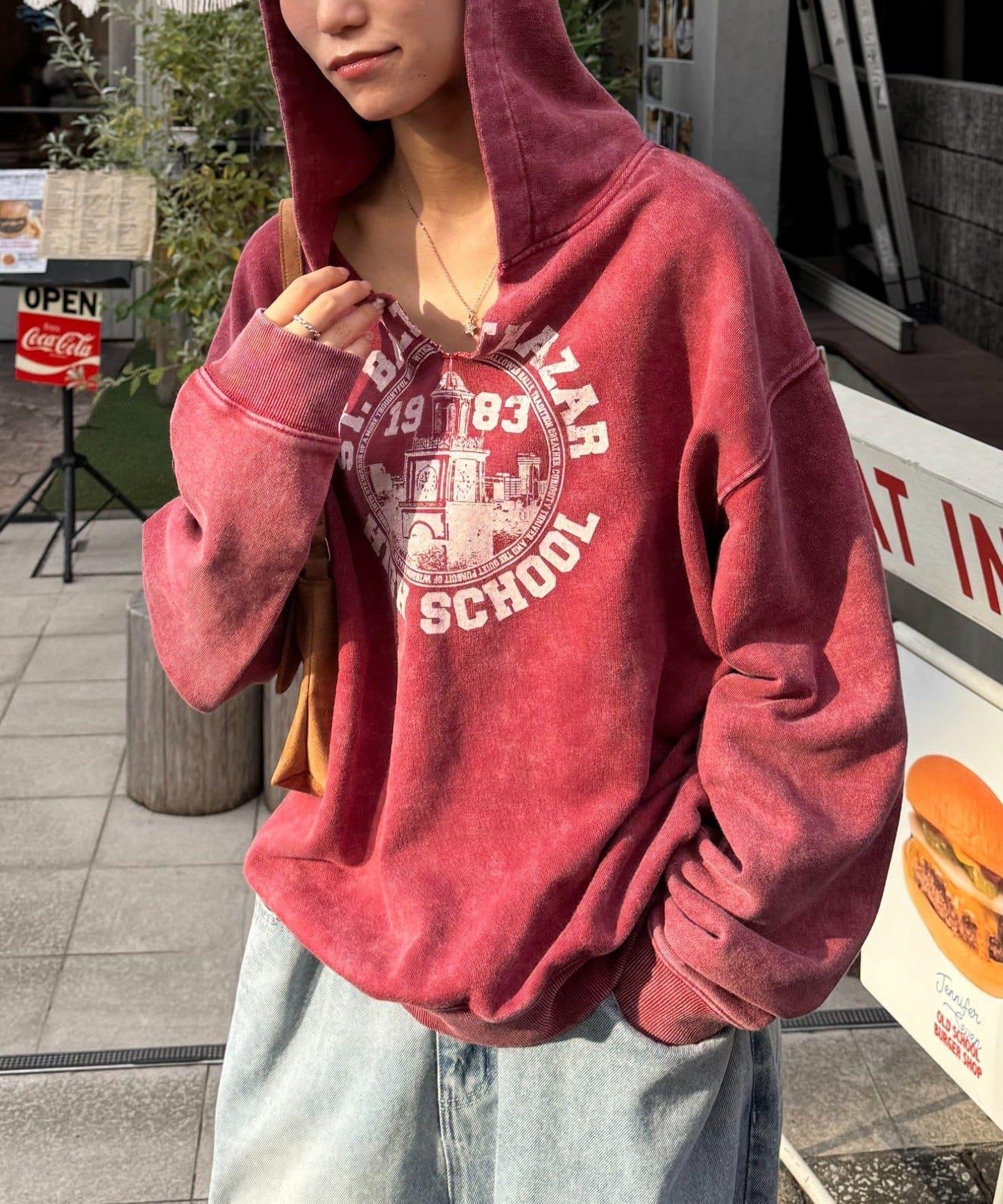 重磅工藝開領連帽衛衣