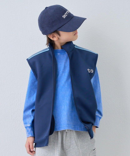 【KIDS】【FOX×TYPY】彈力運動夾克背心