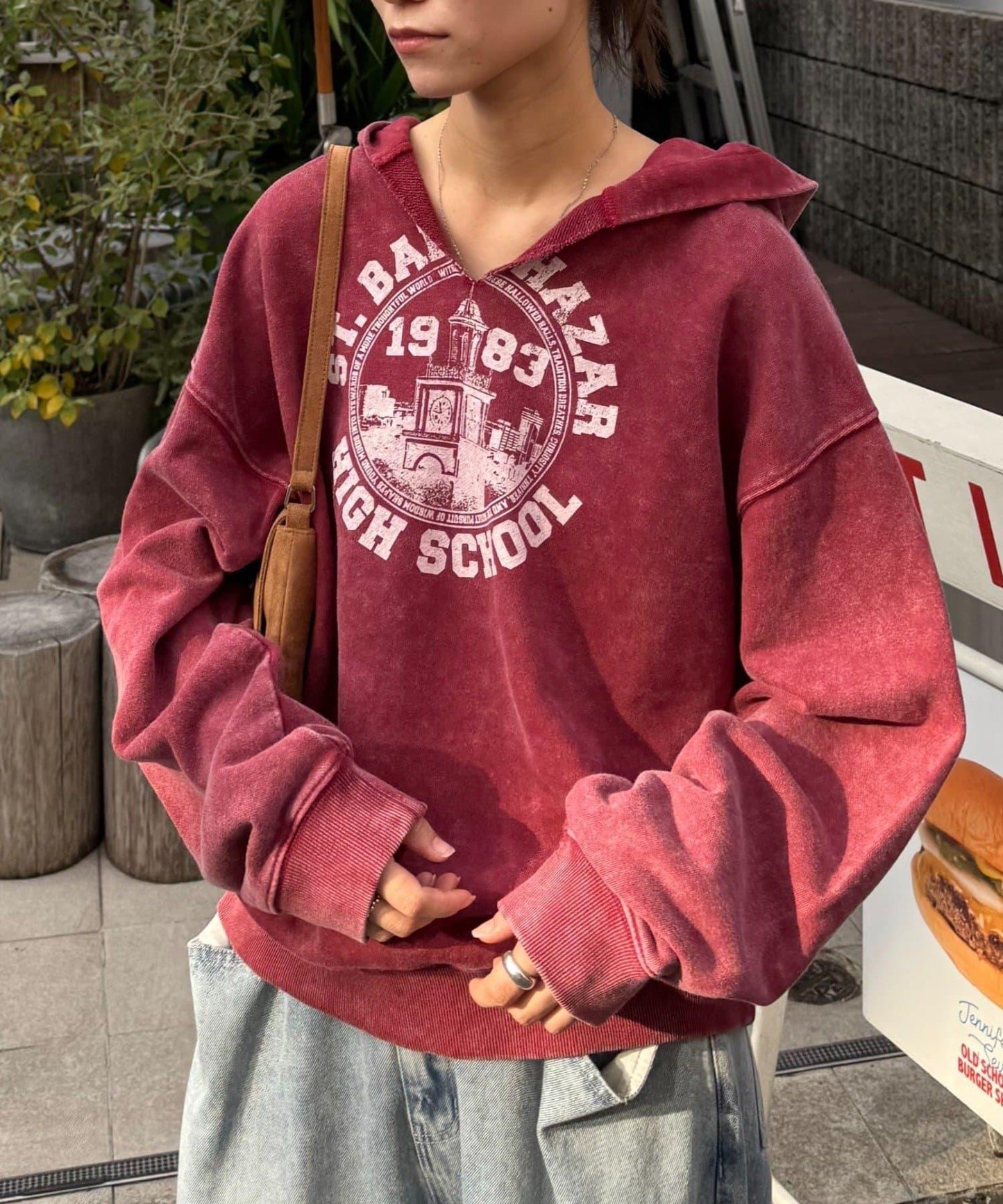 重磅工藝開領連帽衛衣