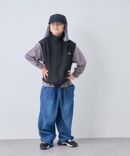【KIDS】【FOX×TYPY】彈力運動夾克背心
