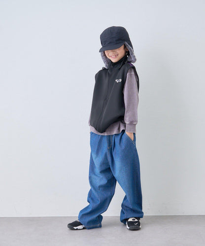 【KIDS】【FOX×TYPY】彈力運動夾克背心
