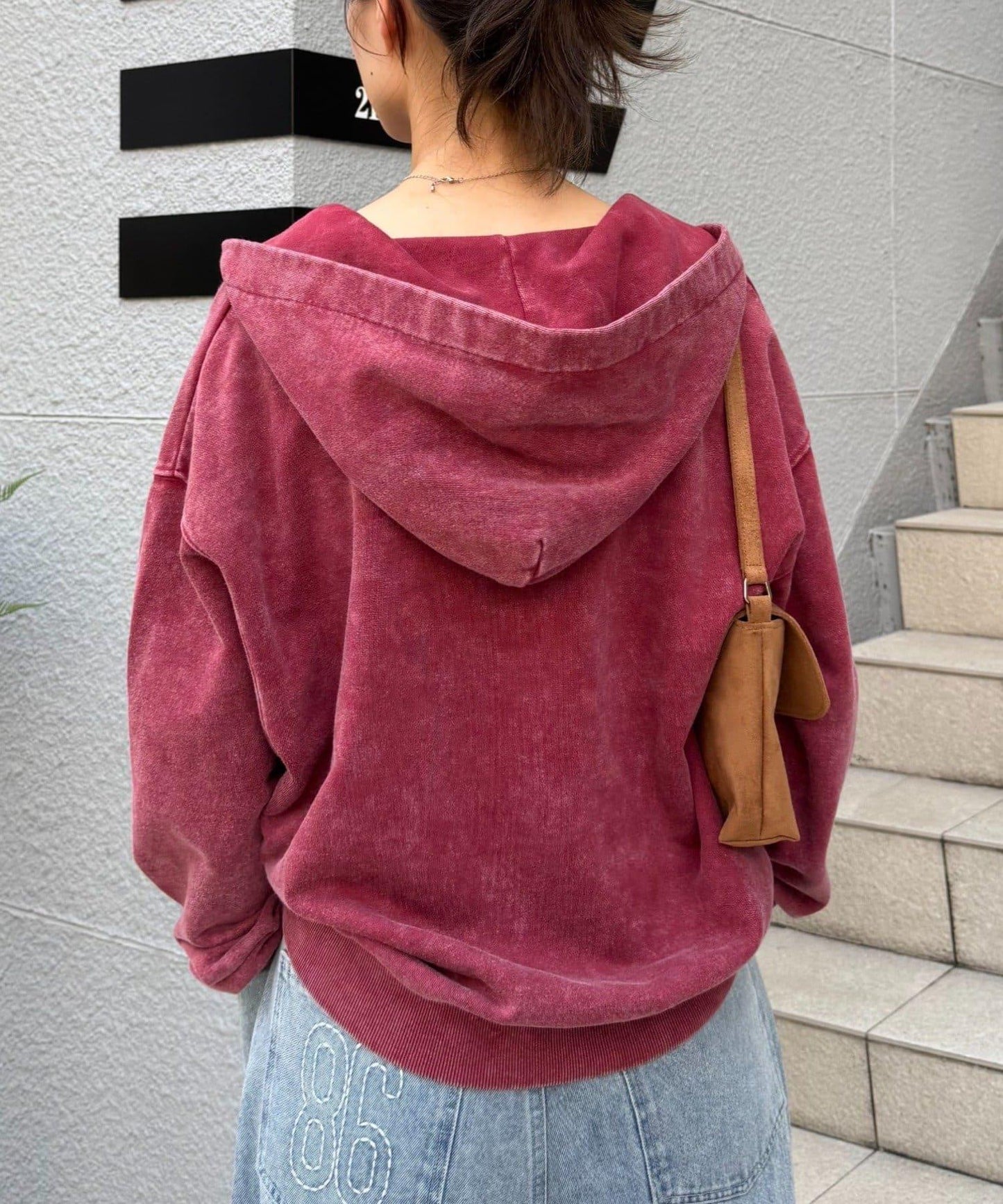 重磅工藝開領連帽衛衣