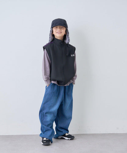 【KIDS】【FOX×TYPY】彈力運動夾克背心