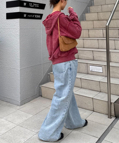 重磅工藝開領連帽衛衣