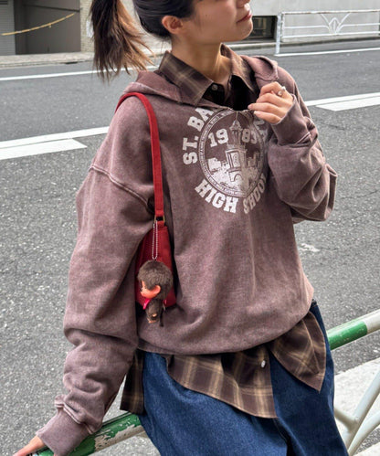 重磅工藝開領連帽衛衣