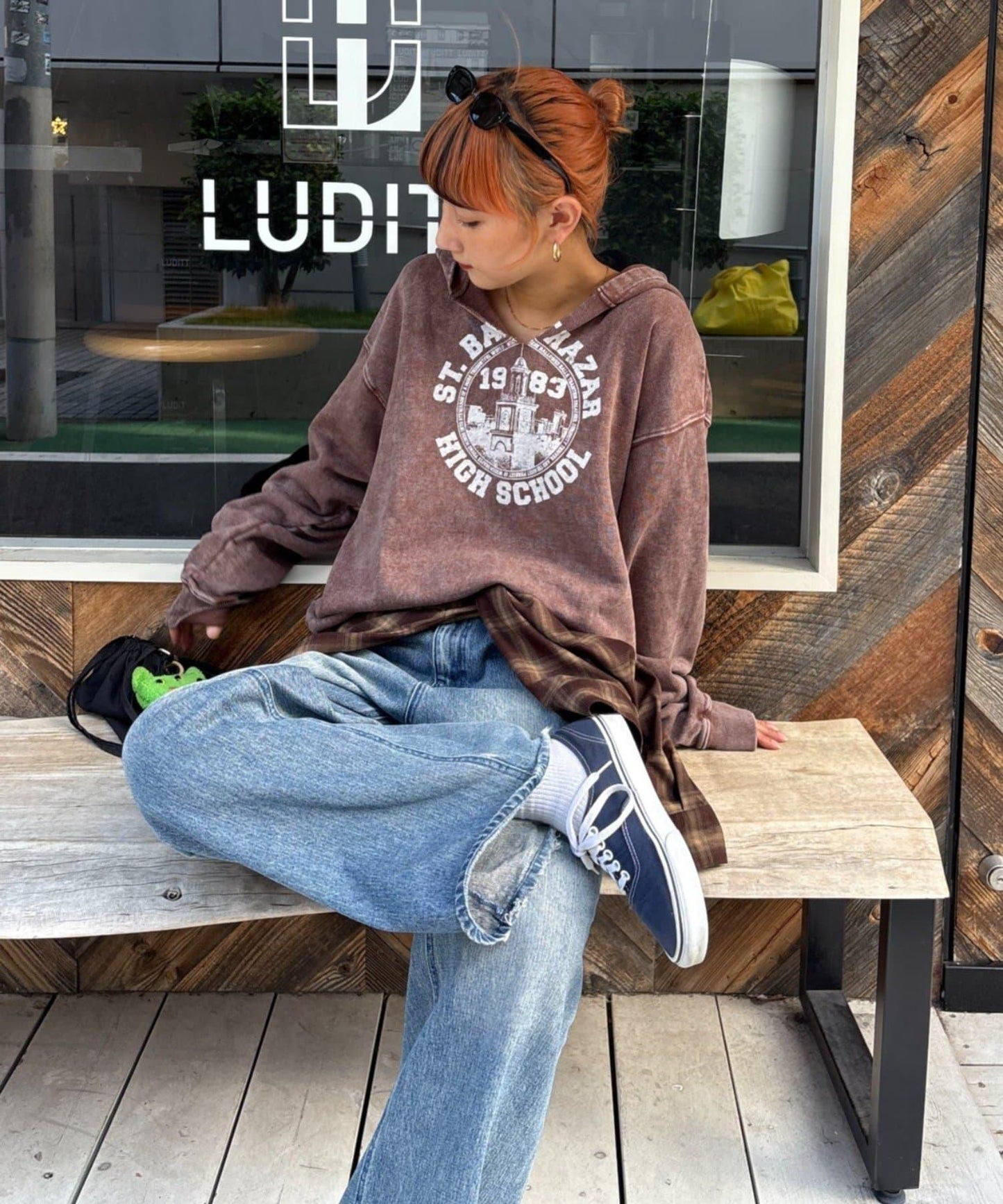 重磅工藝開領連帽衛衣