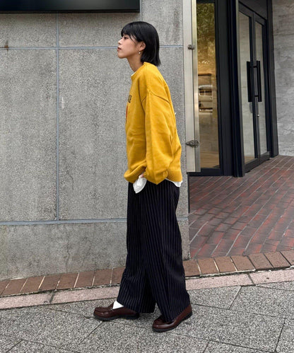 狗狗針織混合標誌提花毛衣