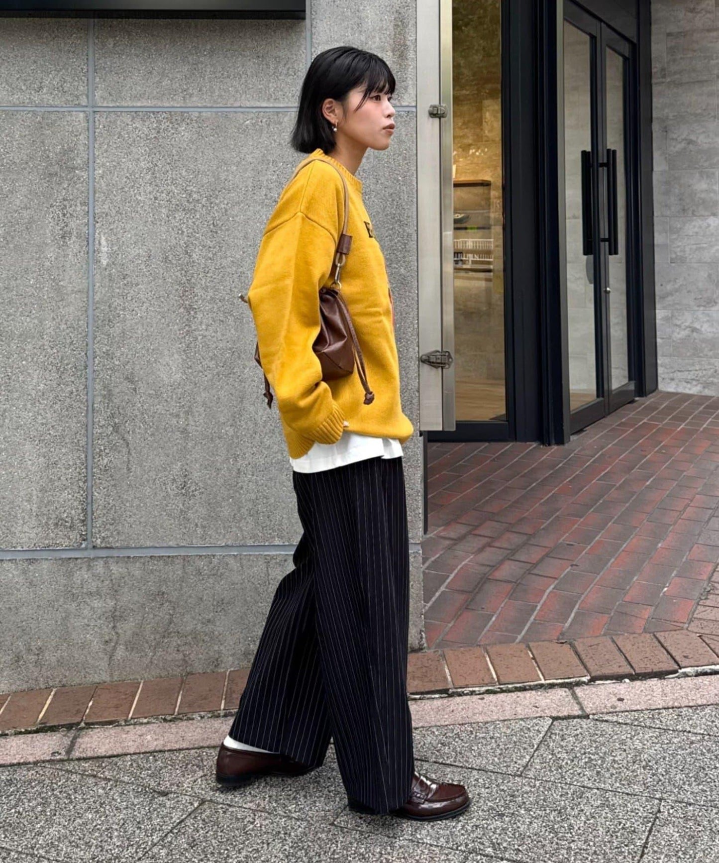 狗狗針織混合標誌提花毛衣