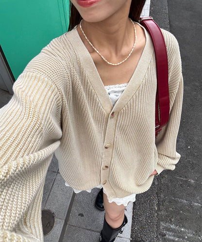 【Ciaopanic】石洗針織開衫