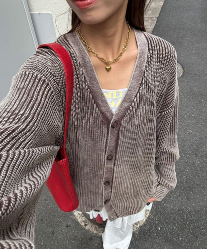 【Ciaopanic】石洗針織開衫