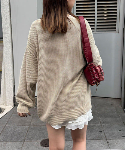 【Ciaopanic】石洗針織開衫