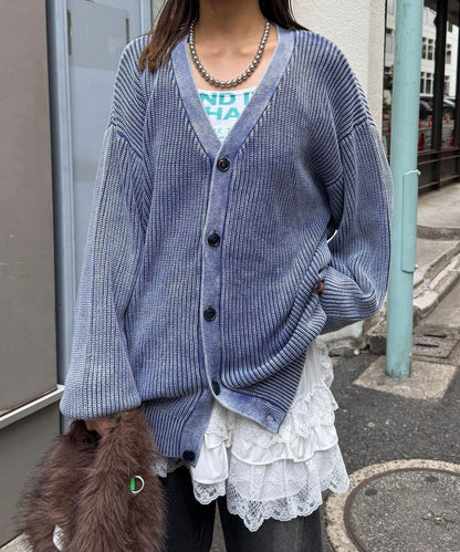 【Ciaopanic】石洗針織開衫