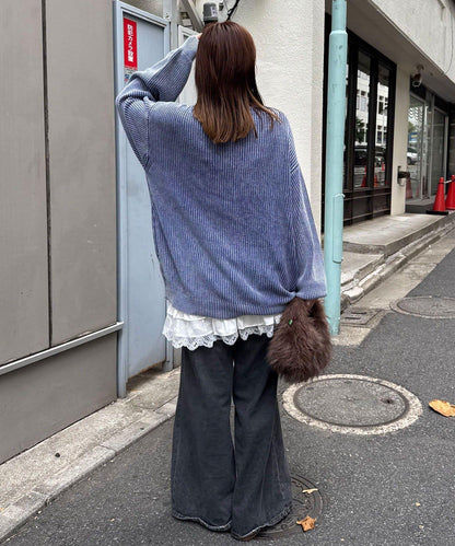 【Ciaopanic】石洗針織開衫