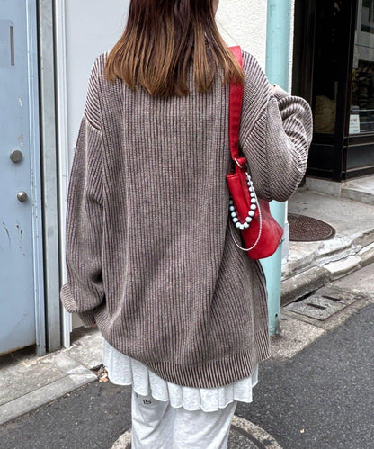 【Ciaopanic】石洗針織開衫
