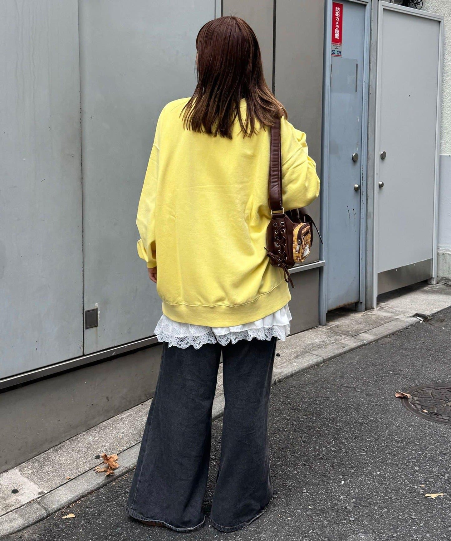 拼接印花水洗衛衣