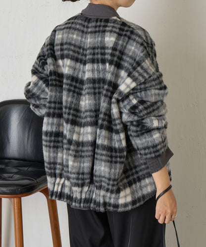 下襬褶飾短款夾克