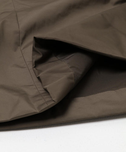 AMOMENTO 塔夫綢高領迷你連衣裙